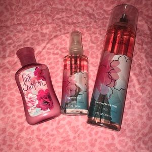 Bath and Body works Pink Chiffon Mist & Lotion
